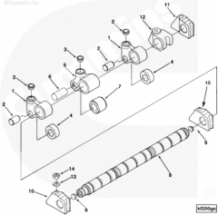  Cummins Ролик коромысла