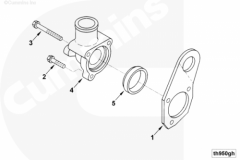  Cummins Кронштейн подъемный