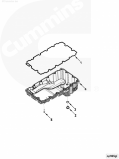  Cummins Поддон картера 8 л