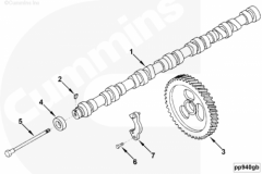  Cummins Распределительный вал