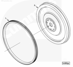  Cummins Маховик