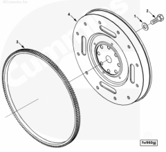  Cummins Маховик