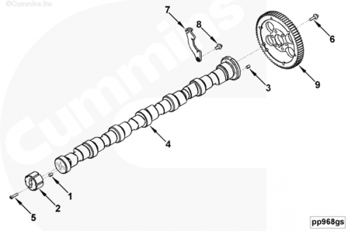  Cummins  Распределительный вал