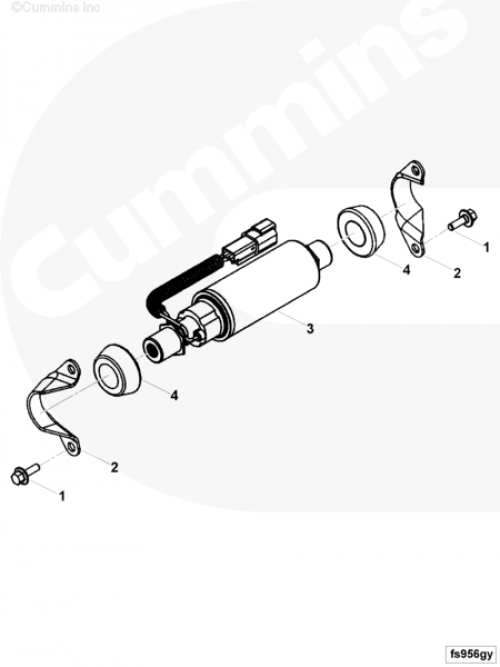  Cummins  Топливный насос низкого давления (ТННД)