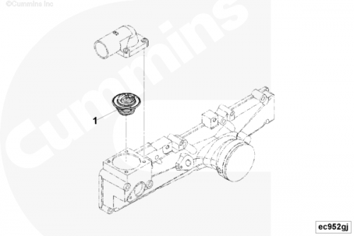  Cummins  Термостат 