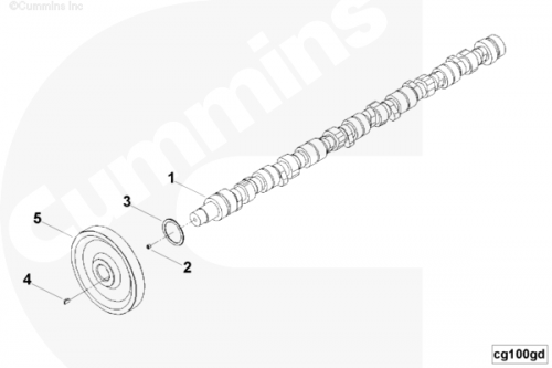  Cummins  Распределительный вал