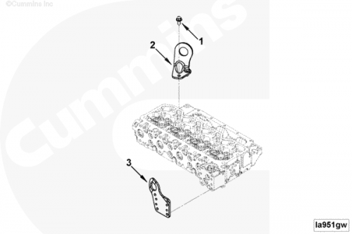  Cummins  Кронштейн подъемный