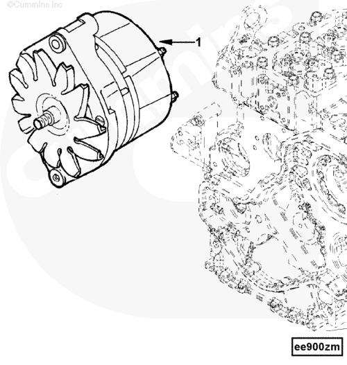  Cummins  Генератор 