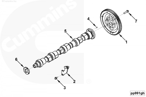  Cummins  Распределительный вал
