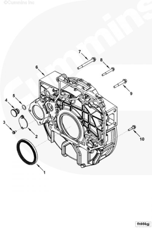 Cummins  Картер маховика
