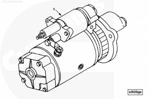  Cummins  Стартер