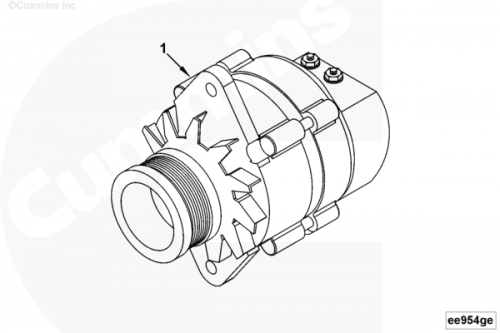  Cummins  Генератор 70A