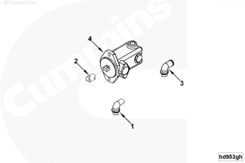  Cummins  Насос ГУР