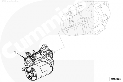  Cummins  Стартер