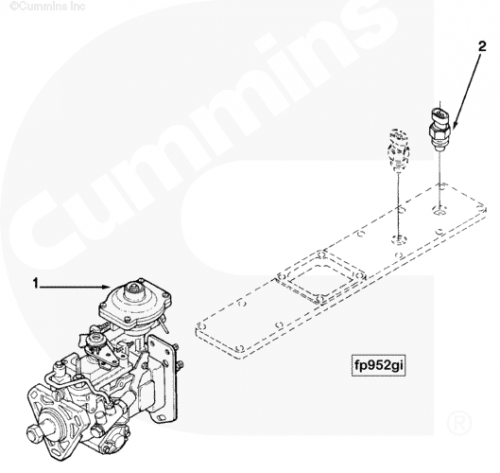  Cummins  Датчик температуры наддува