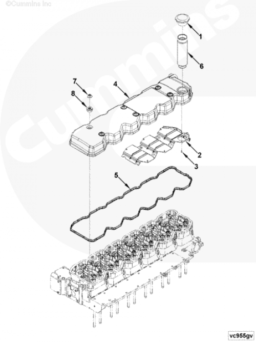  Cummins  Крышка заливной горловины