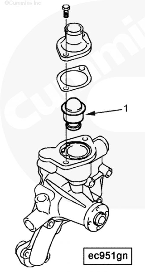  Cummins  Термостат 