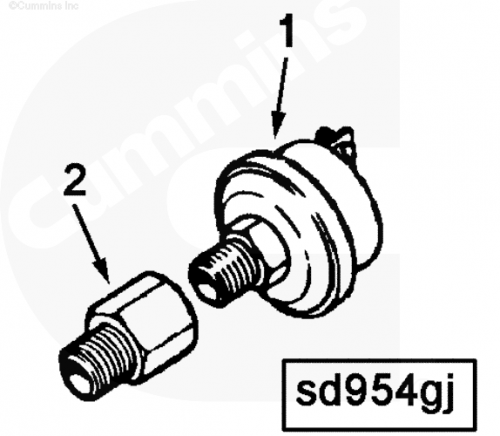  Cummins  Датчик давления масла