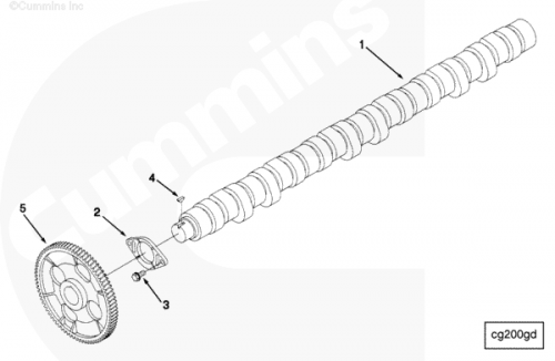  Cummins  Распределительный вал