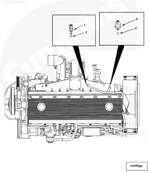  Cummins  Датчик температуры воздуха