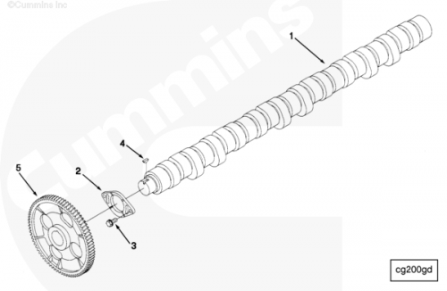  Cummins  Распределительный вал