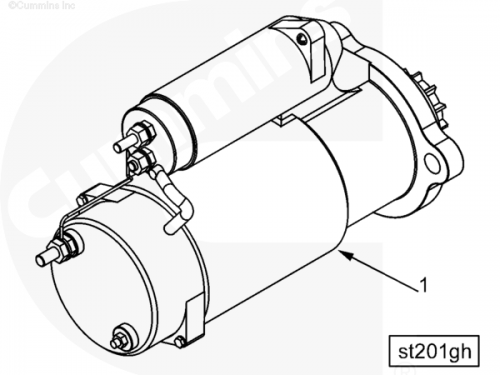 Cummins  Стартер