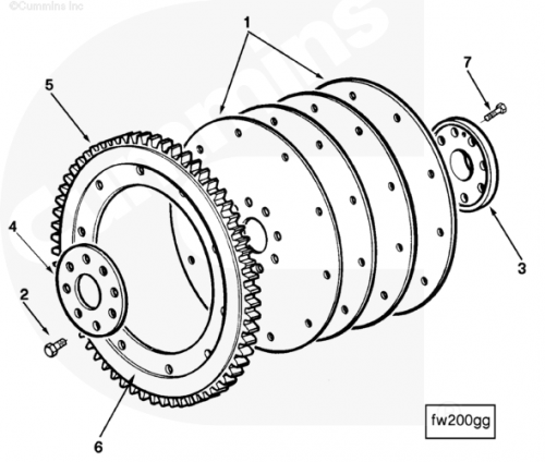  Cummins  Венец маховика