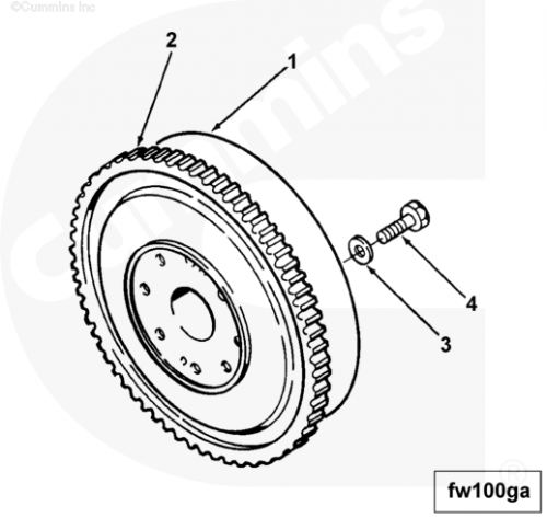  Cummins  Венец маховика