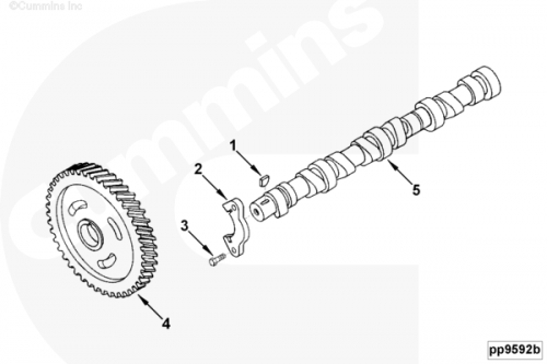  Cummins  Распределительный вал