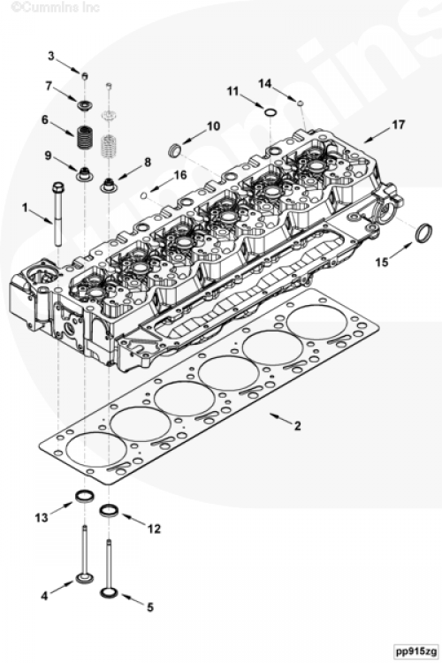  Cummins  Сухарь клапана