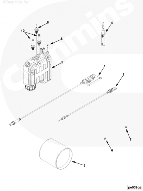 Cummins  Датчик уровня оксида азота
