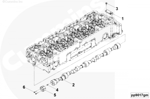  Cummins  Кольцо частоты вращения распредвала