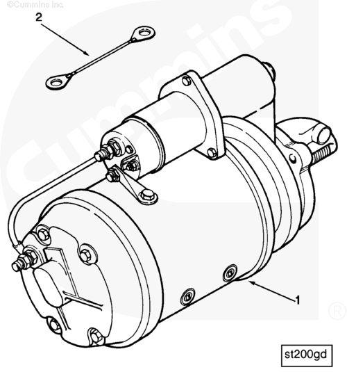  Cummins  Стартер
