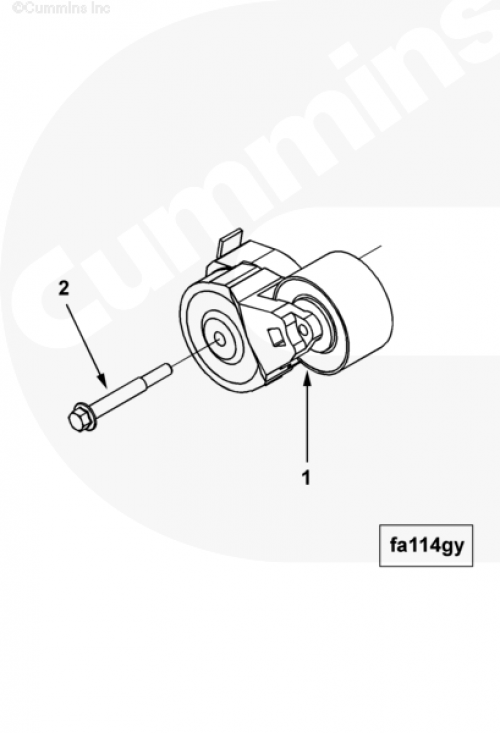  Cummins  Натяжитель ремня вентилятора