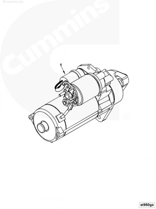  Cummins  Стартер 