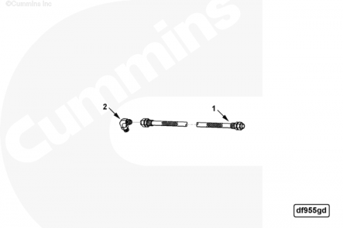  Cummins  Шланг воздушного компрессора