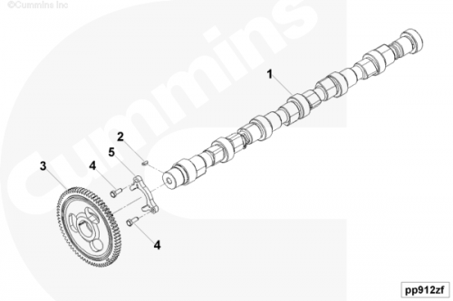  Cummins  Распределительный вал